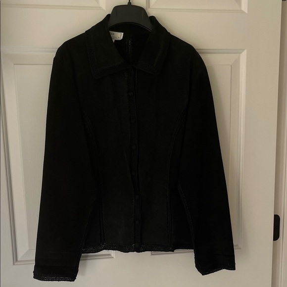 Lisa International Black Women's Blazer - Picture 1 of 12